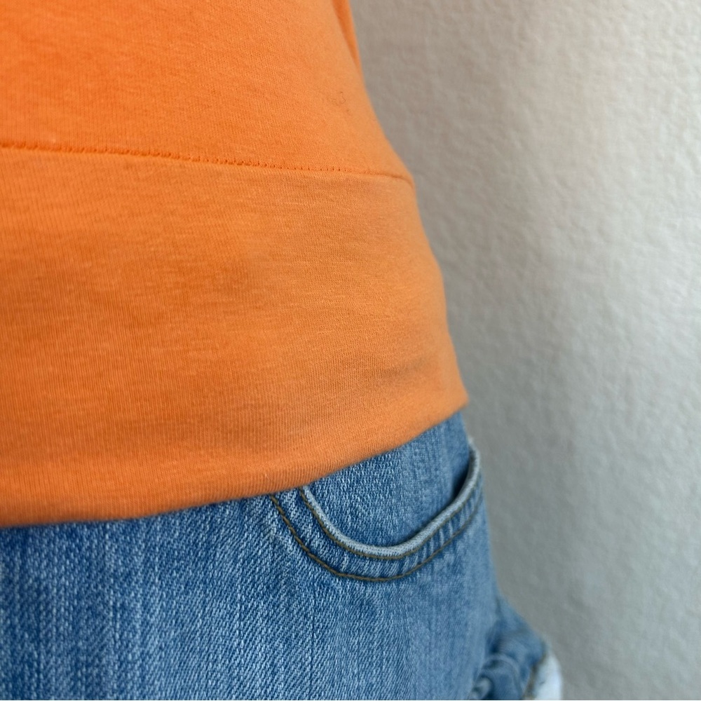 Y2K Vintage Orange One Shoulder Tank - Picture 12 of 16